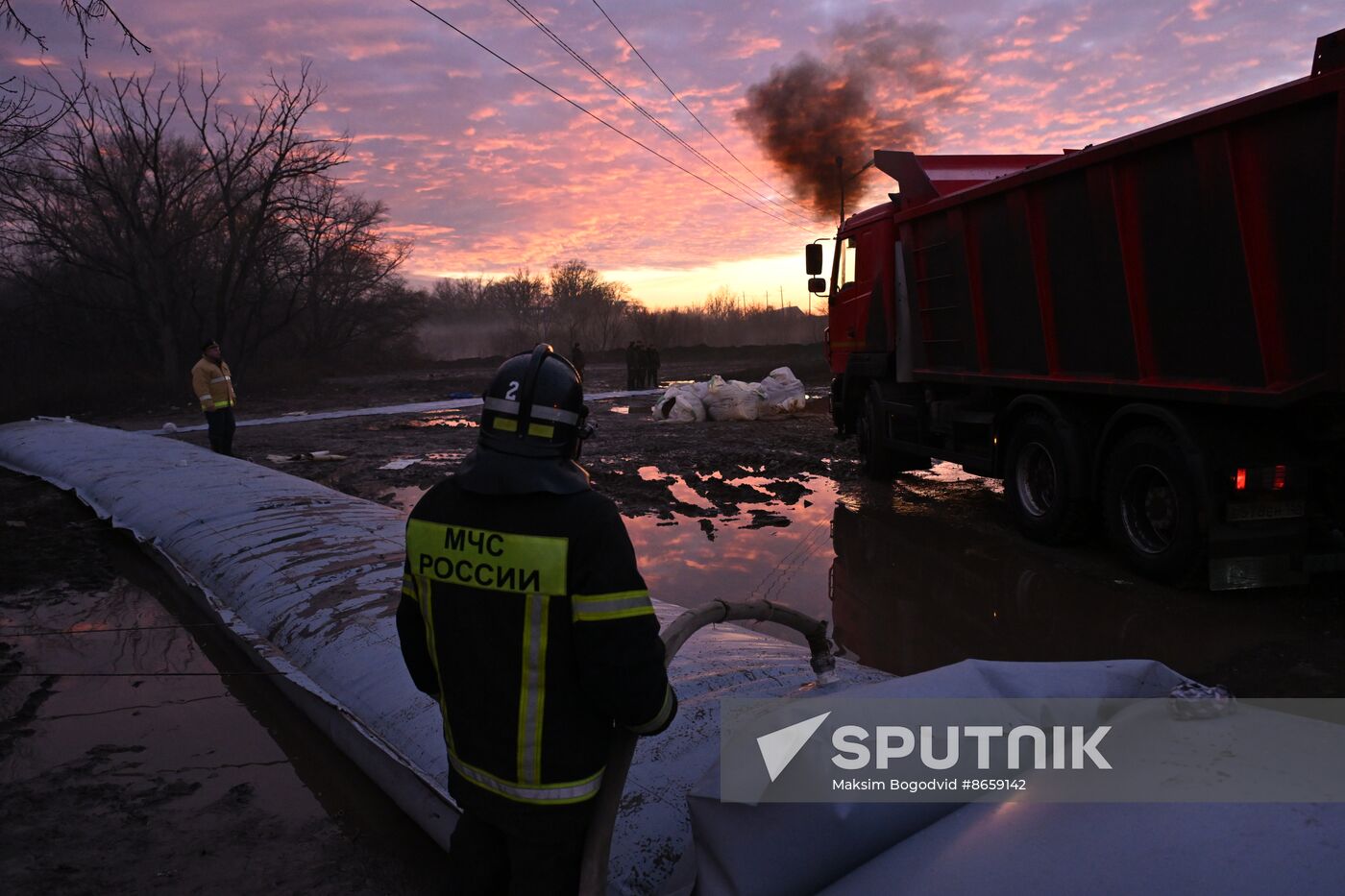 Russia Orenburg Floods