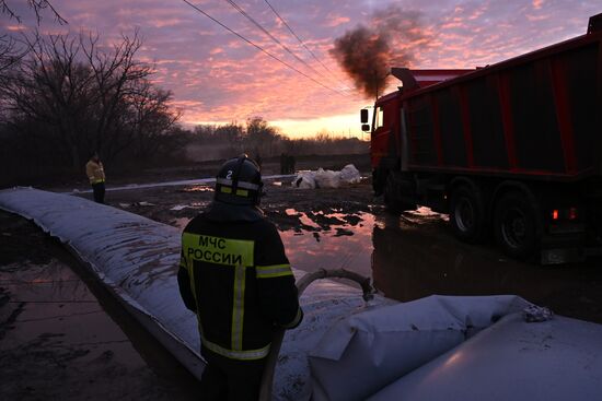 Russia Orenburg Floods