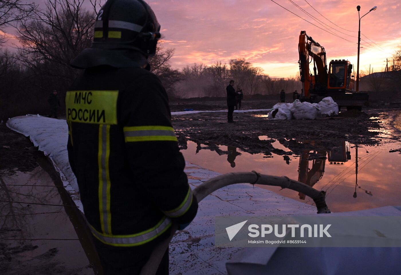 Russia Orenburg Floods