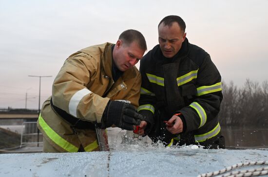 Russia Orenburg Floods