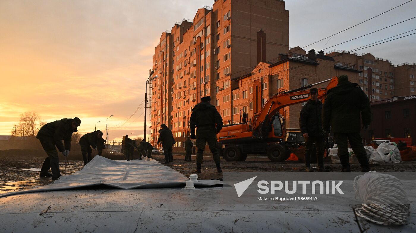 Russia Orenburg Floods