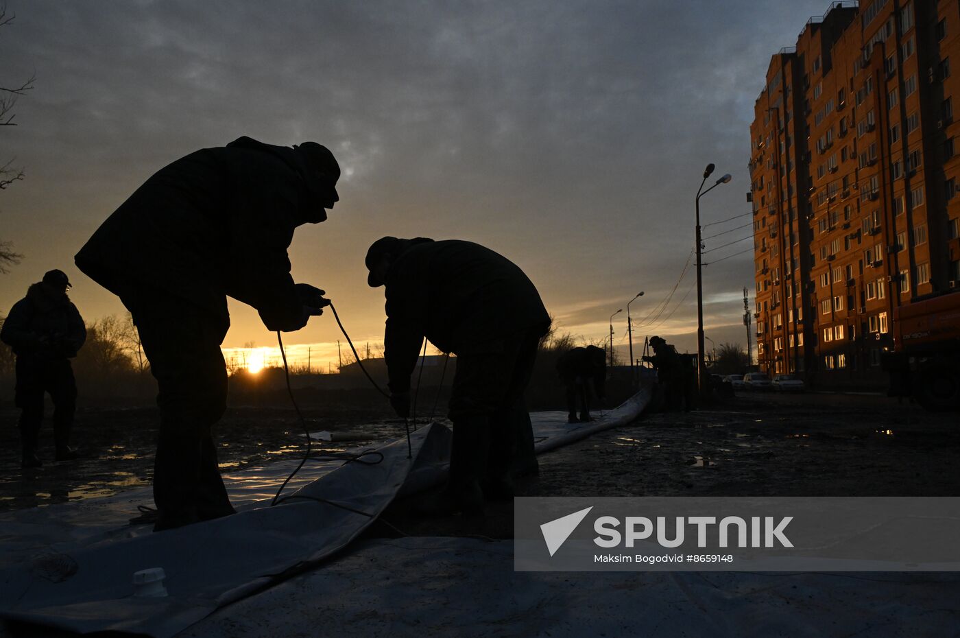 Russia Orenburg Floods