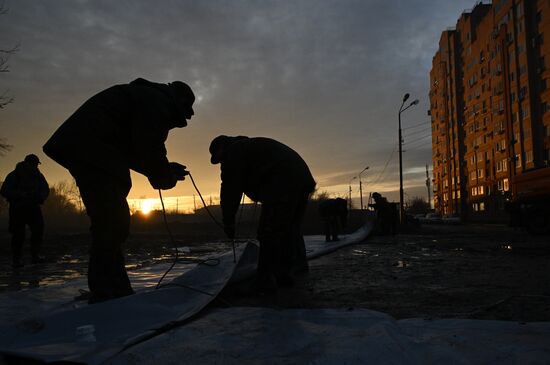 Russia Orenburg Floods