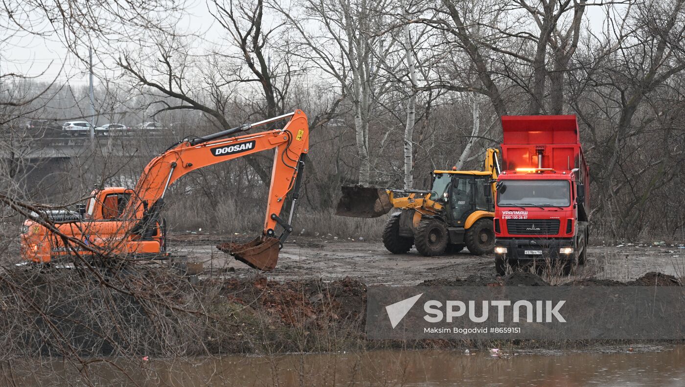 Russia Orenburg Floods