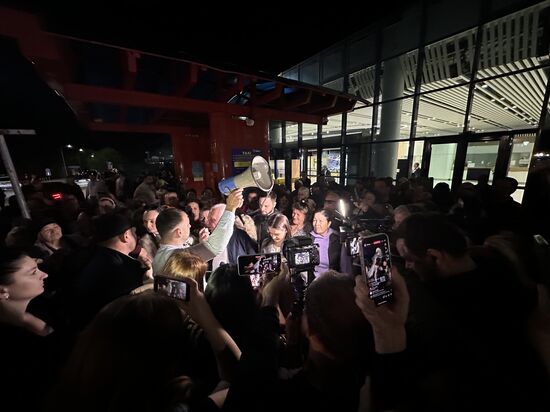 Moldova Gagauzia Governor Arrival