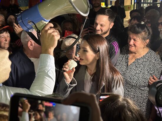 Moldova Gagauzia Governor Arrival