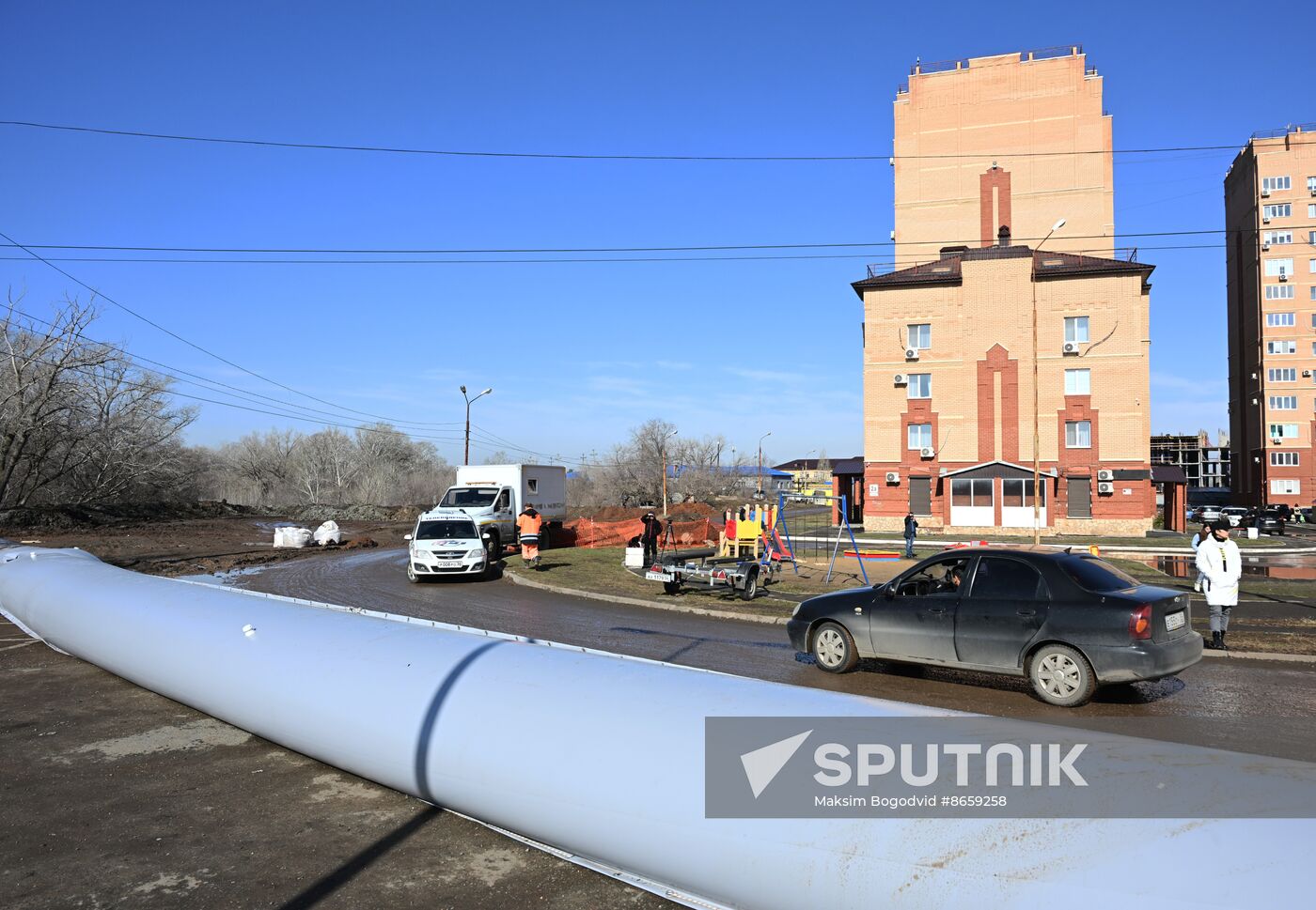 Russia Orenburg Floods