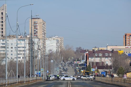 Russia Orenburg Floods