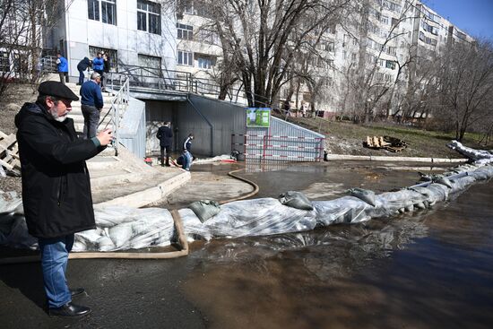 Russia Orenburg Floods