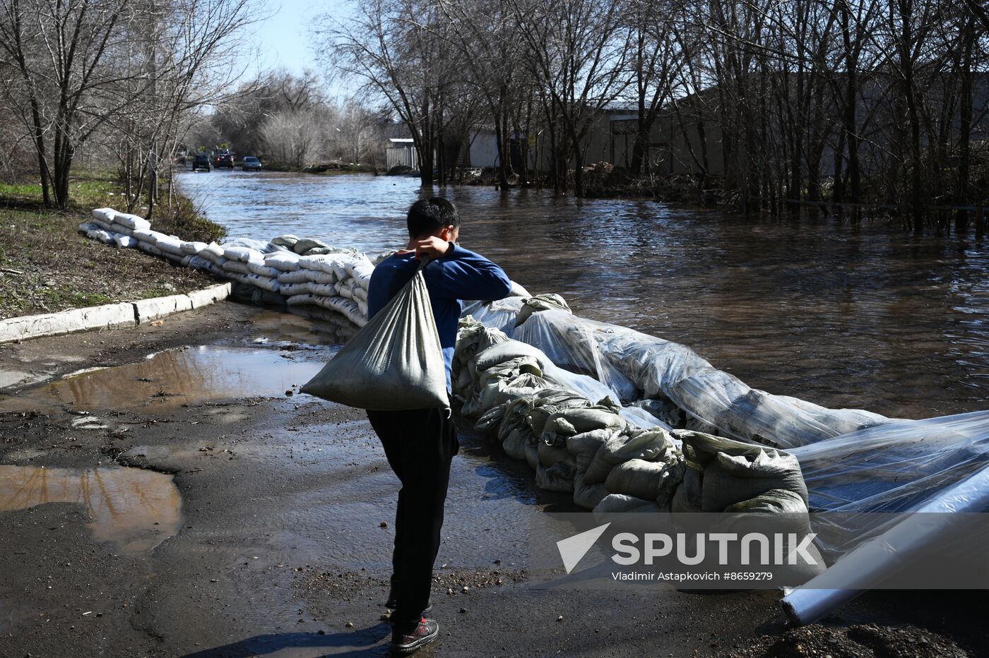 Russia Orenburg Floods