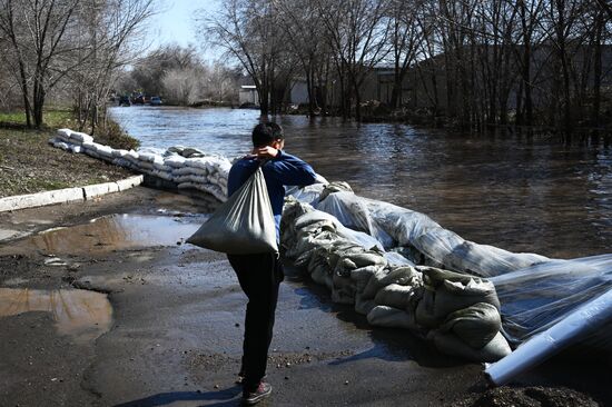 Russia Orenburg Floods