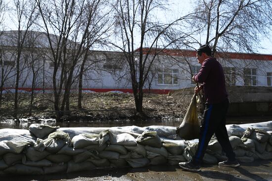 Russia Orenburg Floods