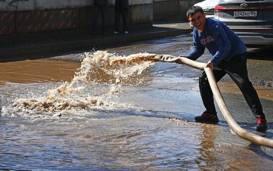 Russia Orenburg Floods