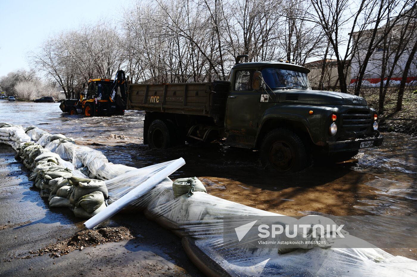 Russia Orenburg Floods