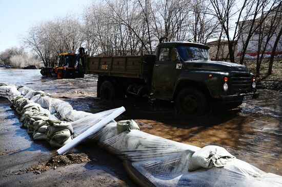 Russia Orenburg Floods