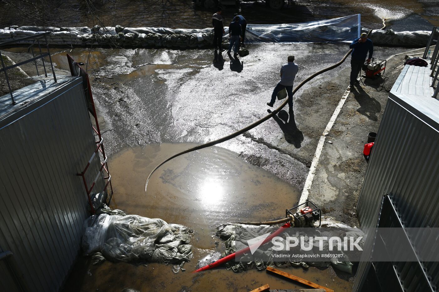 Russia Orenburg Floods