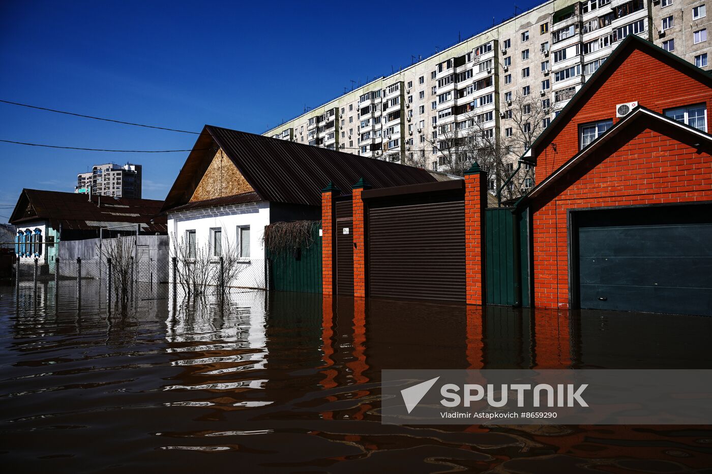 Russia Orenburg Floods