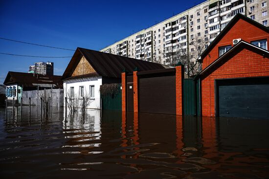 Russia Orenburg Floods