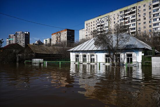 Russia Orenburg Floods