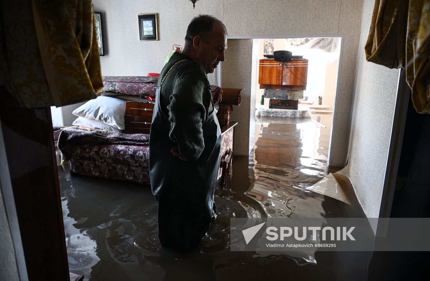 Russia Orenburg Floods