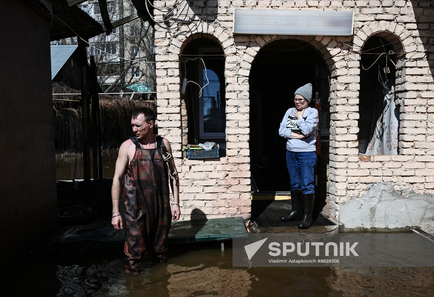 Russia Orenburg Floods