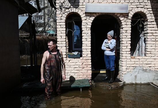 Russia Orenburg Floods