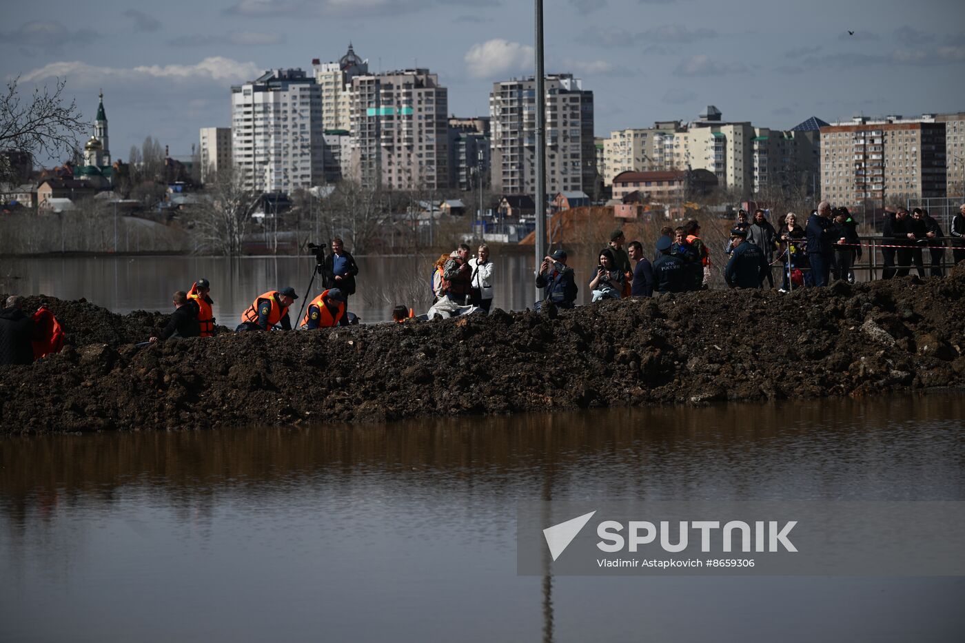 Russia Orenburg Floods