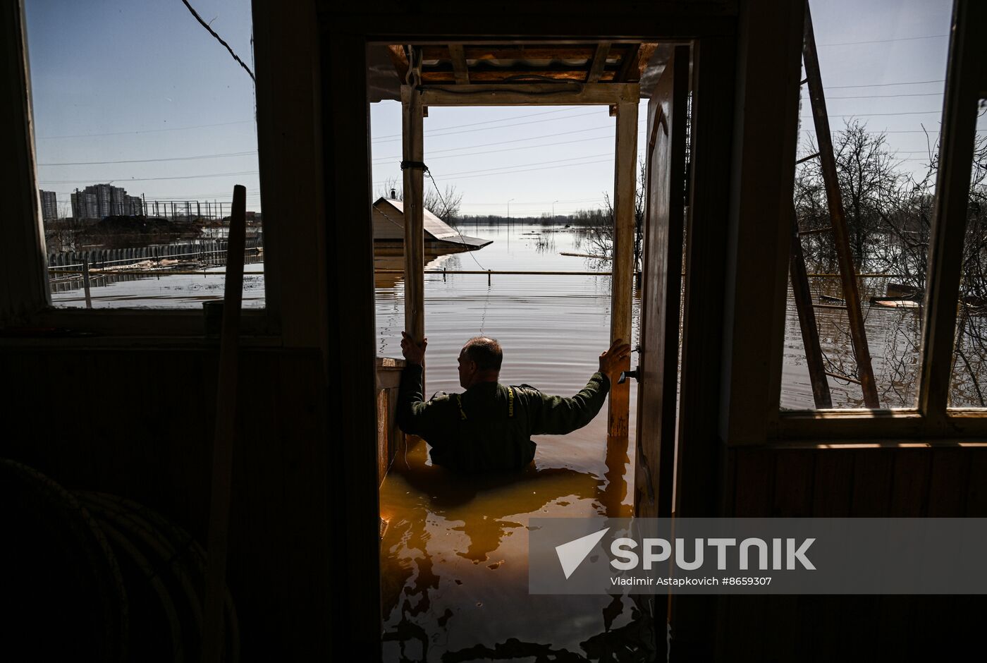 Russia Orenburg Floods