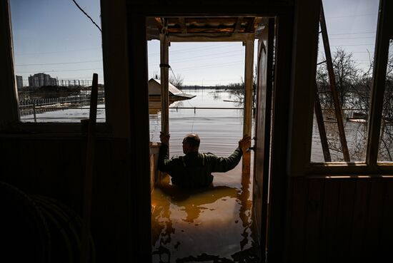 Russia Orenburg Floods