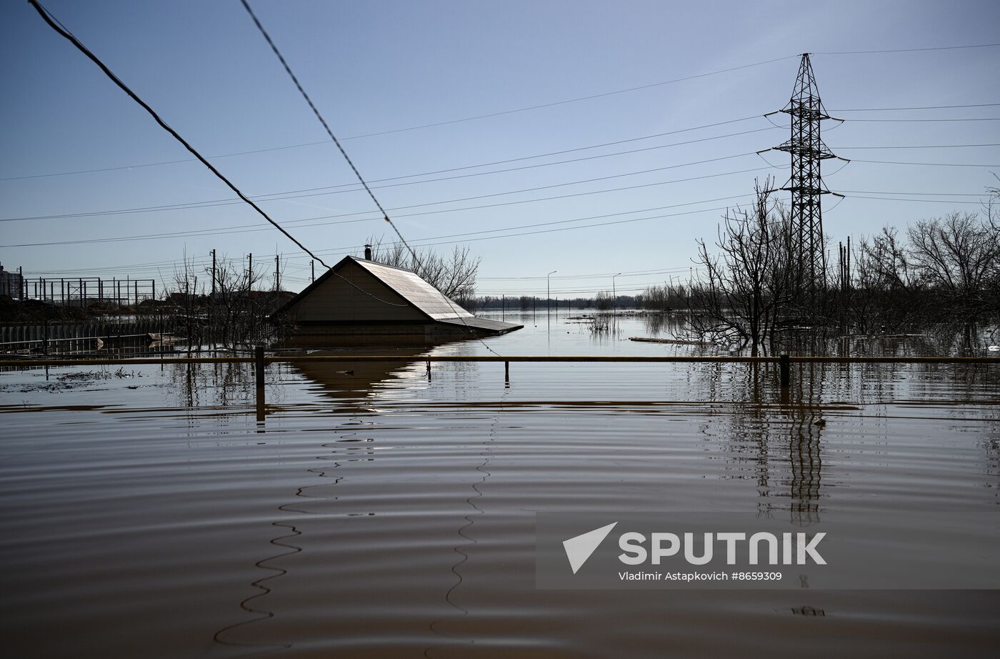 Russia Orenburg Floods