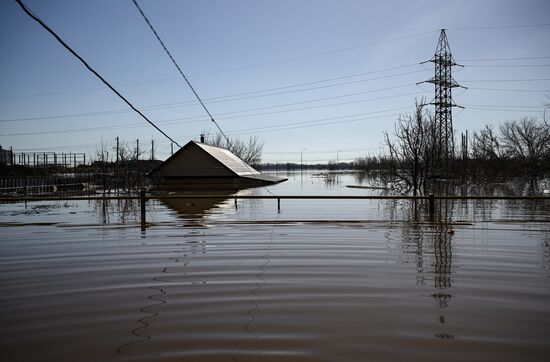 Russia Orenburg Floods