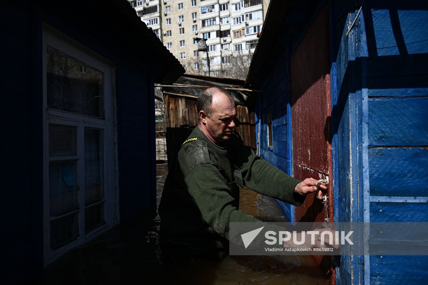 Russia Orenburg Floods