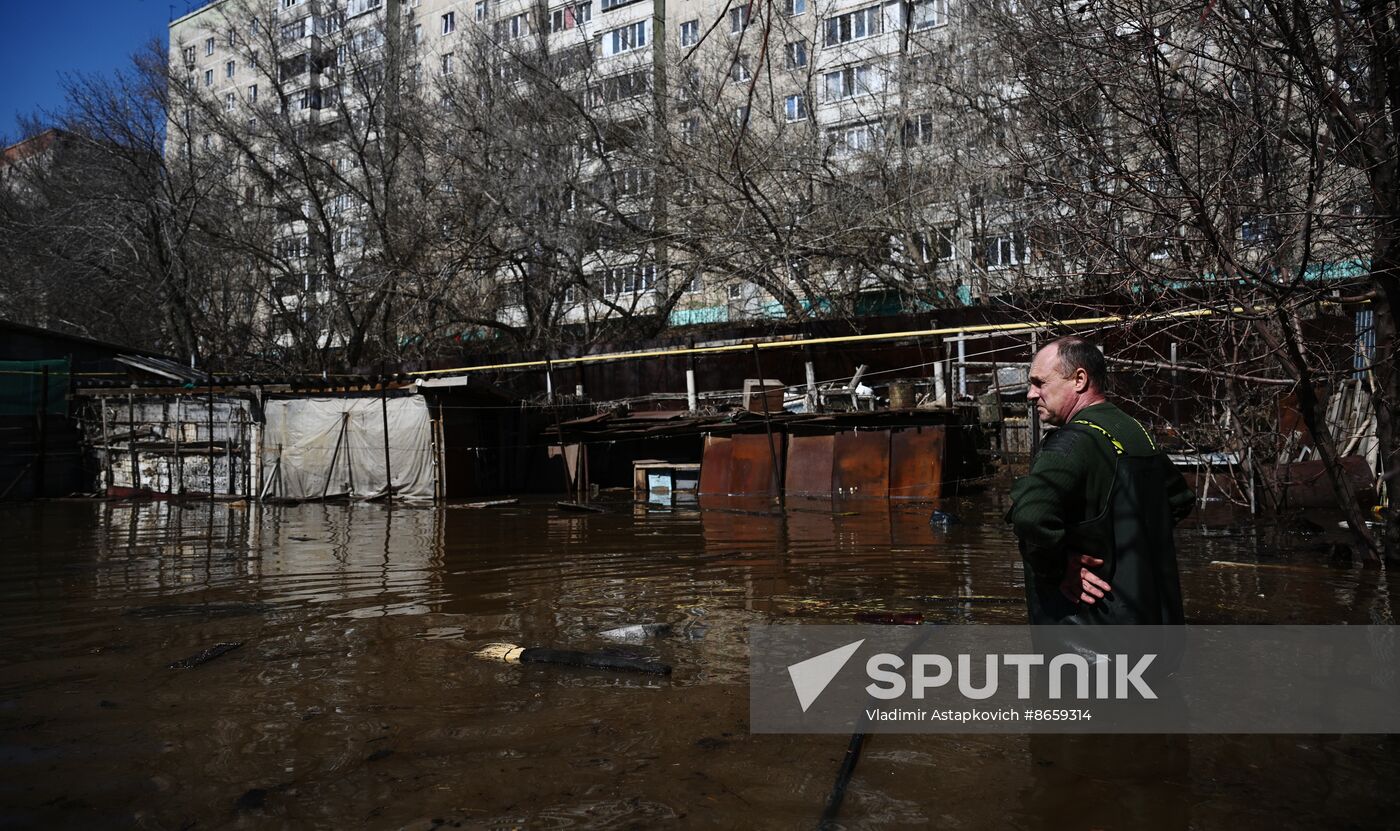 Russia Orenburg Floods