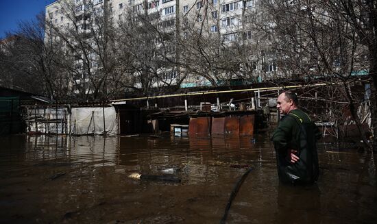 Russia Orenburg Floods