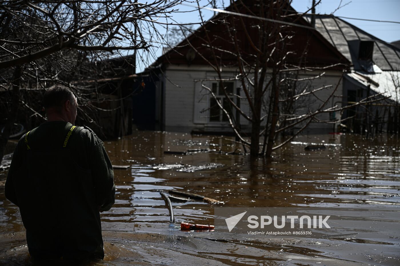 Russia Orenburg Floods