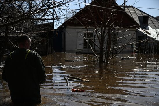 Russia Orenburg Floods