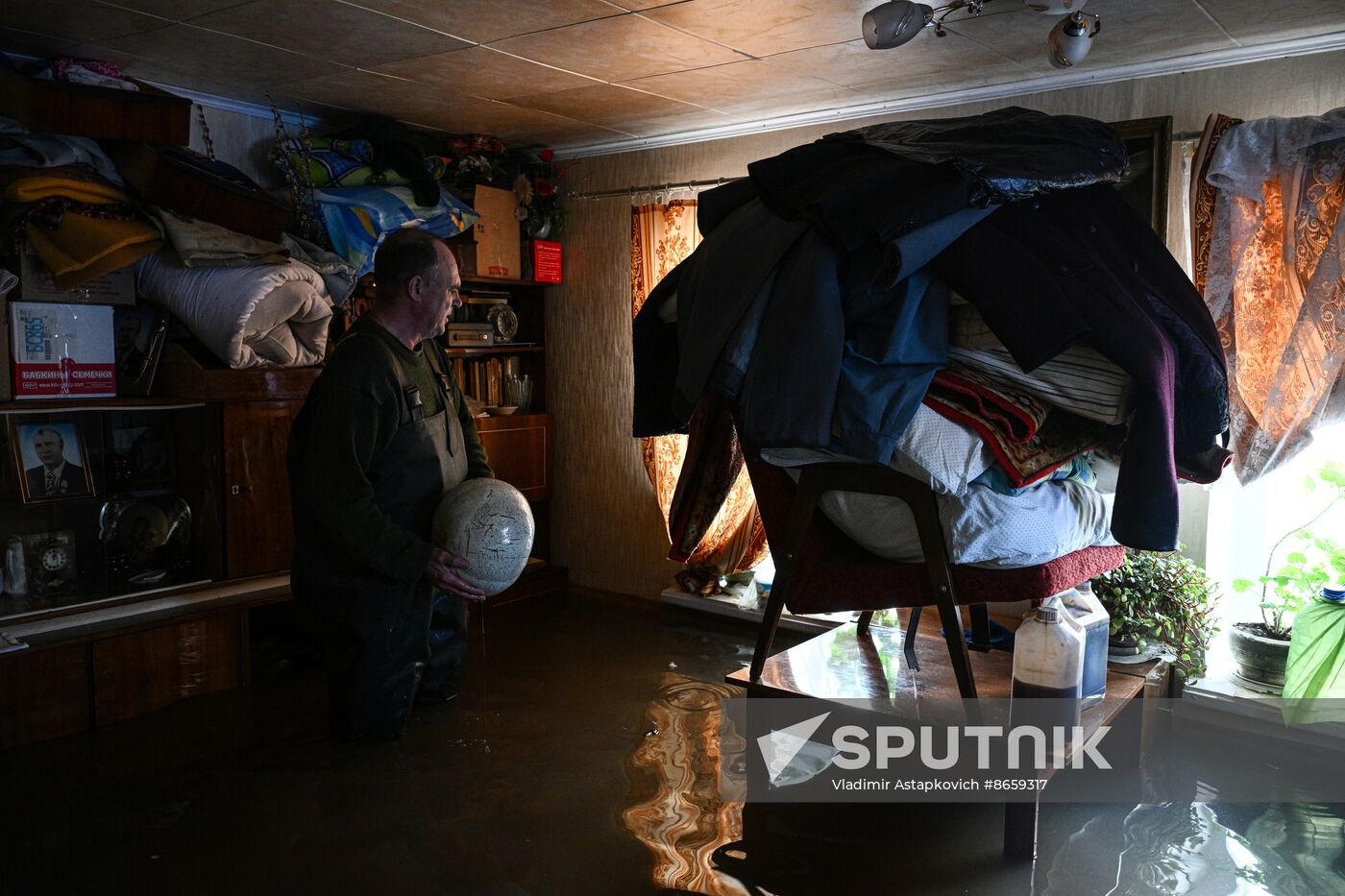 Russia Orenburg Floods