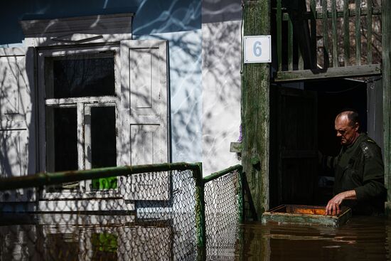 Russia Orenburg Floods