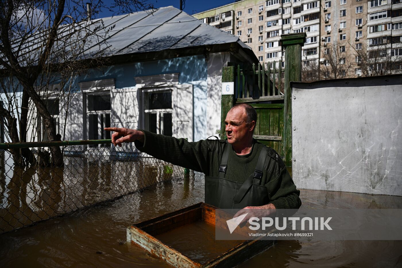 Russia Orenburg Floods