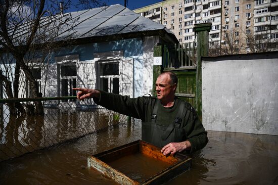 Russia Orenburg Floods