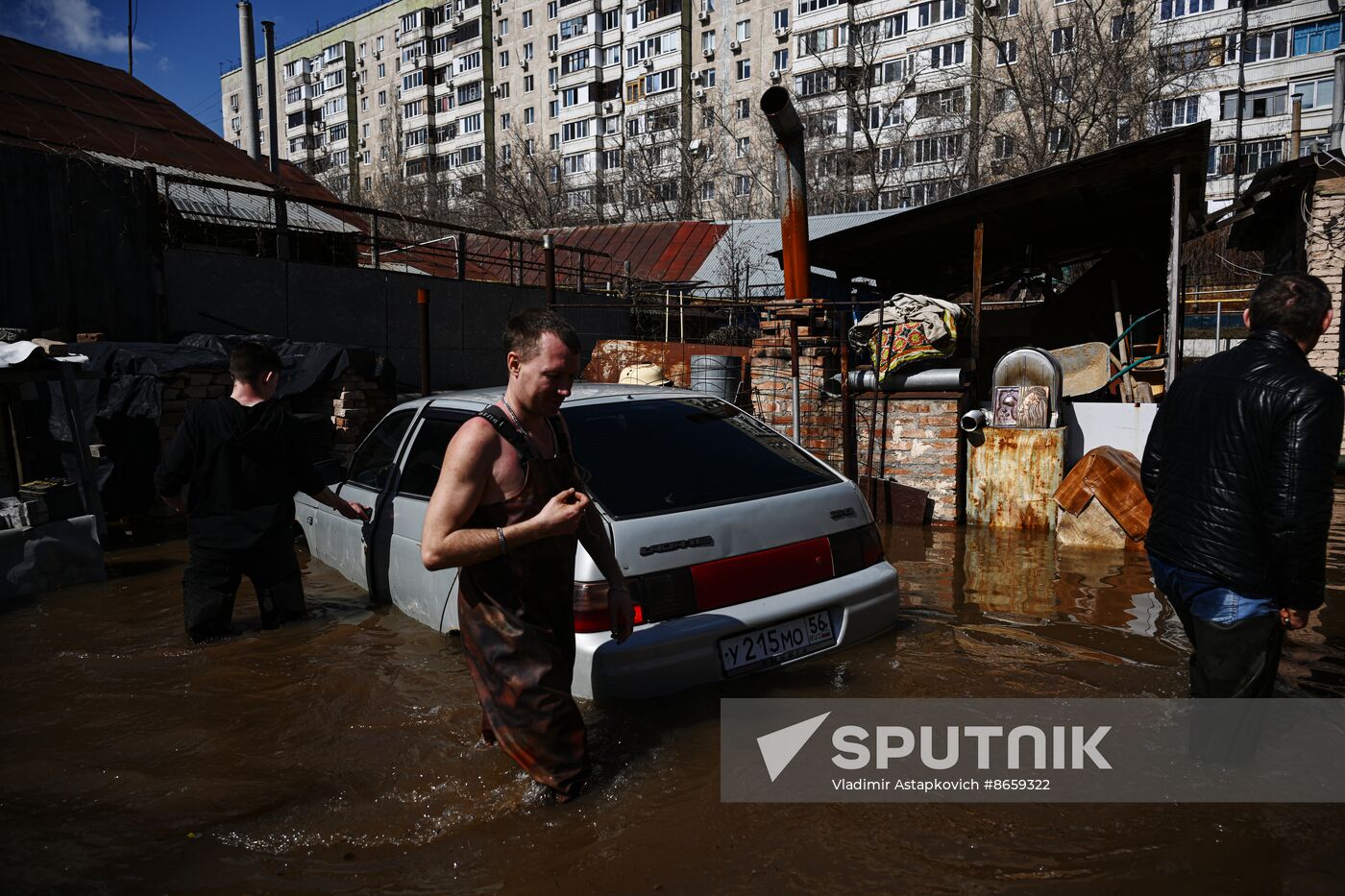 Russia Orenburg Floods