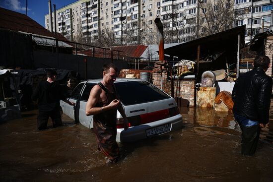 Russia Orenburg Floods