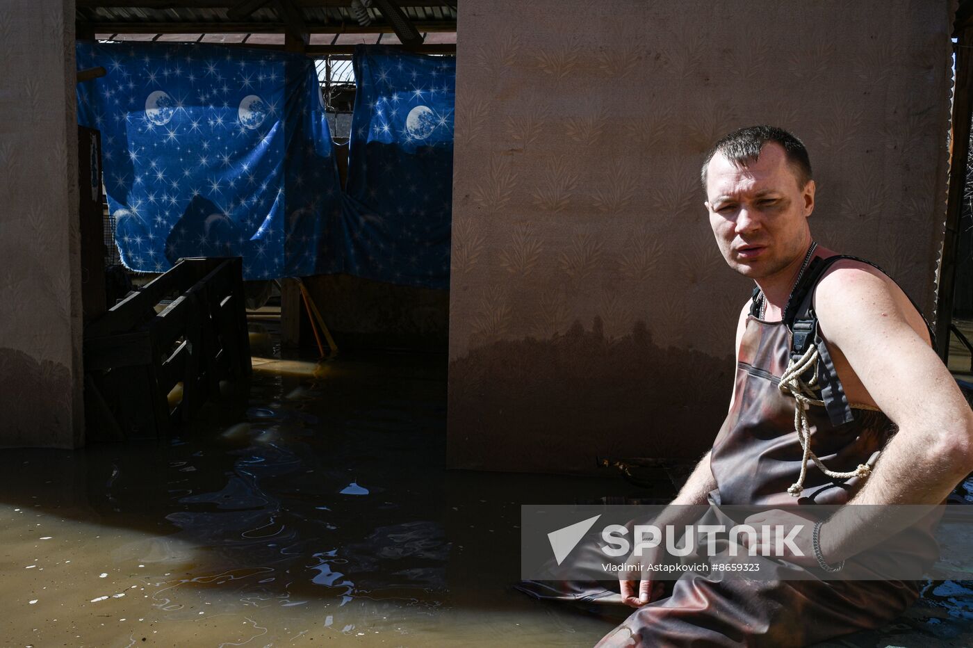 Russia Orenburg Floods