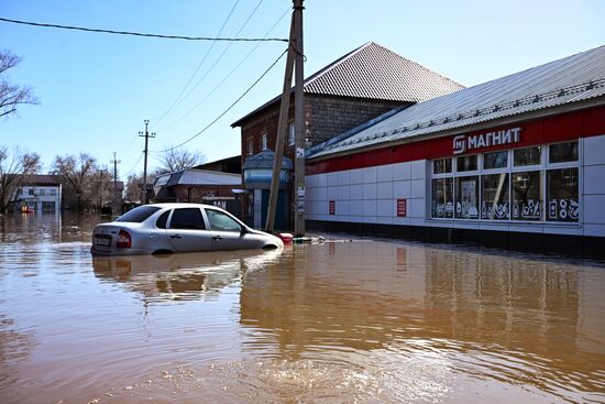 Russia Orenburg Floods
