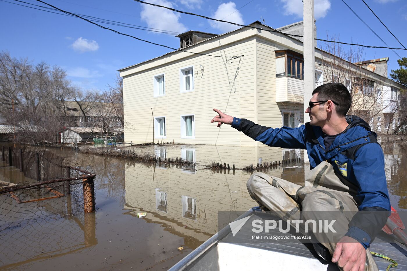 Russia Orenburg Floods