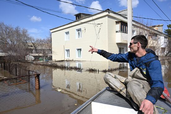 Russia Orenburg Floods