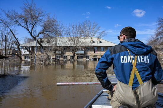 Russia Orenburg Floods