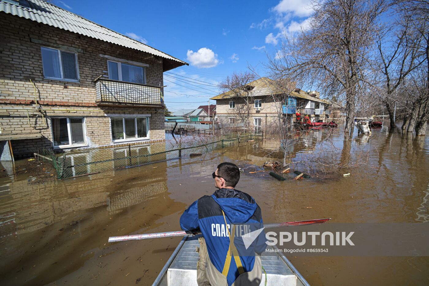 Russia Orenburg Floods