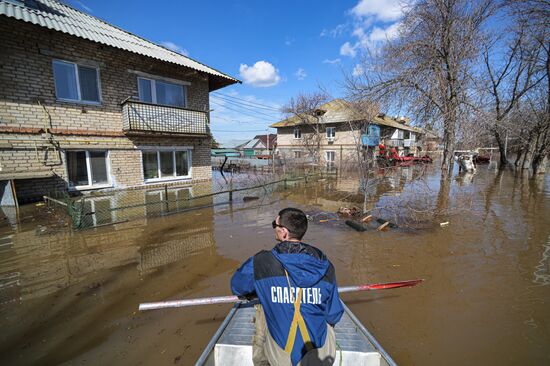 Russia Orenburg Floods