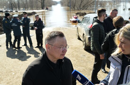 Russia Orenburg Floods